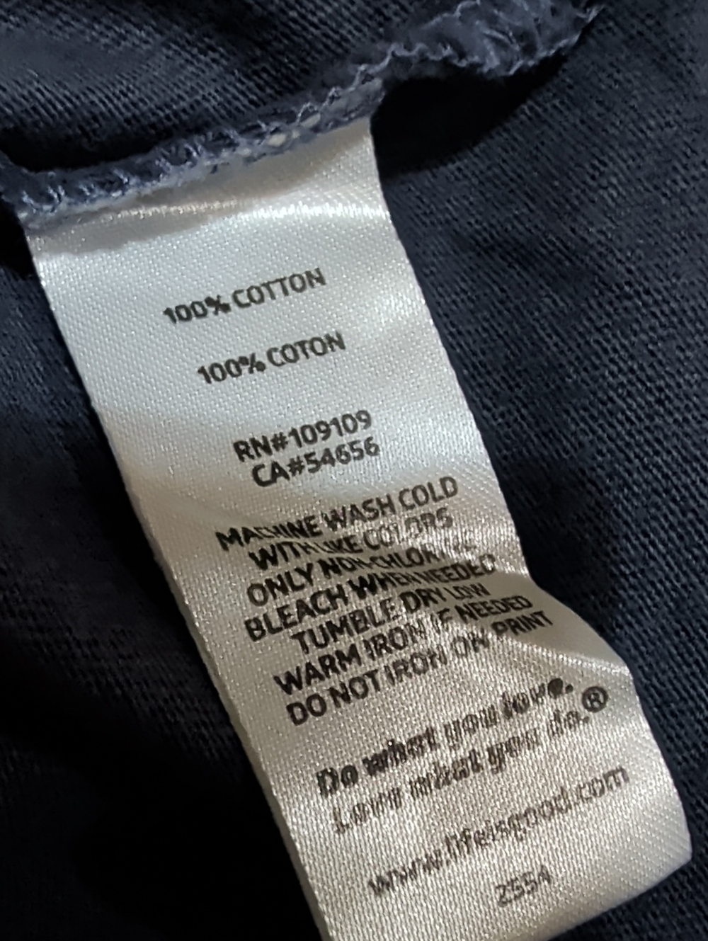 Life Is Good Navy Blue 'Just Chillin' Penguin Long Sleeve Tee - Picture 6 of 6